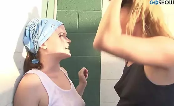 Wrecked Car Lesbian Sex Party